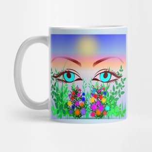 Keeping an eye on nature Mug